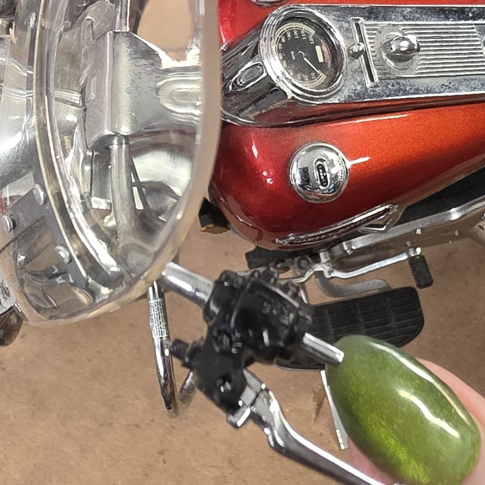 Franklin Mint, 1:10 diecast 1999 Harley Davidson "Road King Classic, motorcycle - Picture 6 of 6